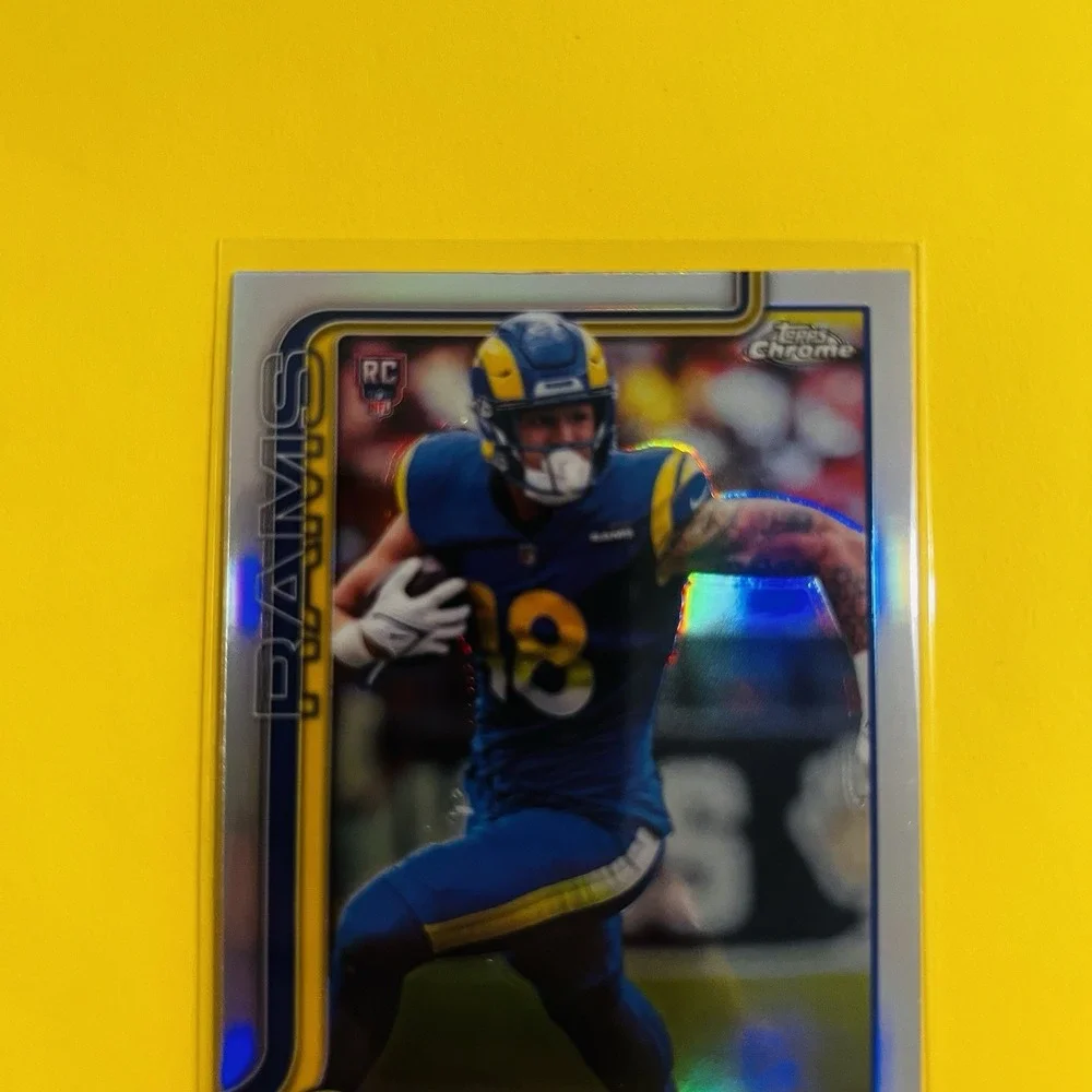 2025 Topps Chrome NFL Football Terrance Ferguson RC‎ #335 Refractor Rams
